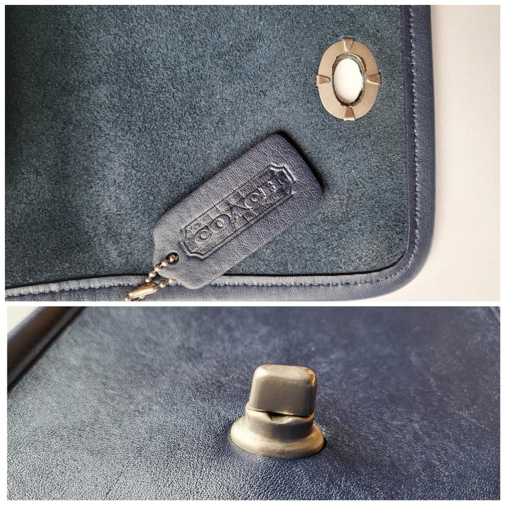 😍 Ultra rare Vintage Coach Scooter Mystery Blue w/ Nickel HW! - Picture 7 of 10